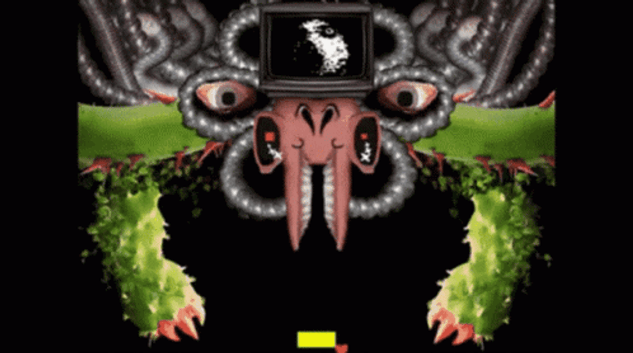 Omega Flowey Shooting Stars GIF