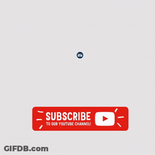 Omer J Graphics Logo With Subscribe Button GIF
