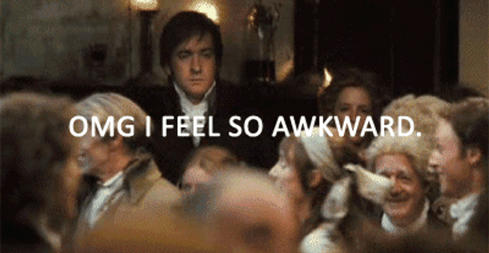 Omg I Feel So Awkward GIF