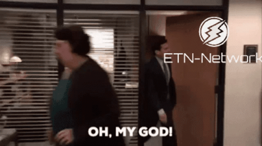 Omg Its Happening The Office ETN GIF