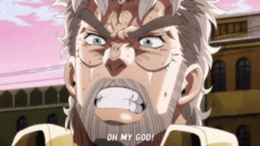 Omg Joseph Joestar GIF