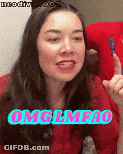 OMG Lmfao Lady Cracking Up GIF