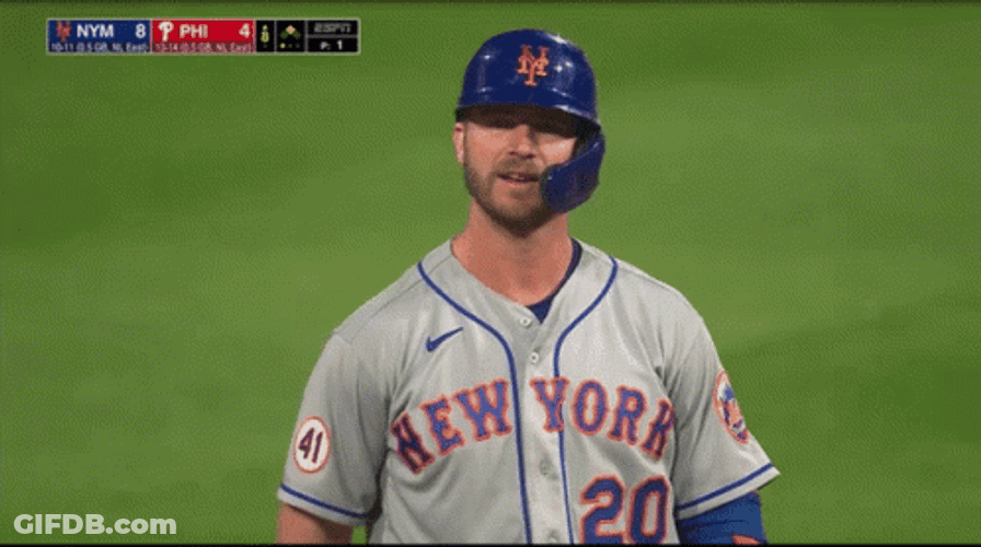 Omg Mets Ball Toss Gesture Pete Alonso GIF