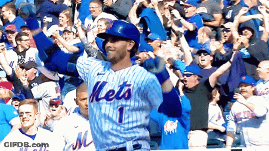 Omg New York Mets Happy Dance Pete Alonso GIF