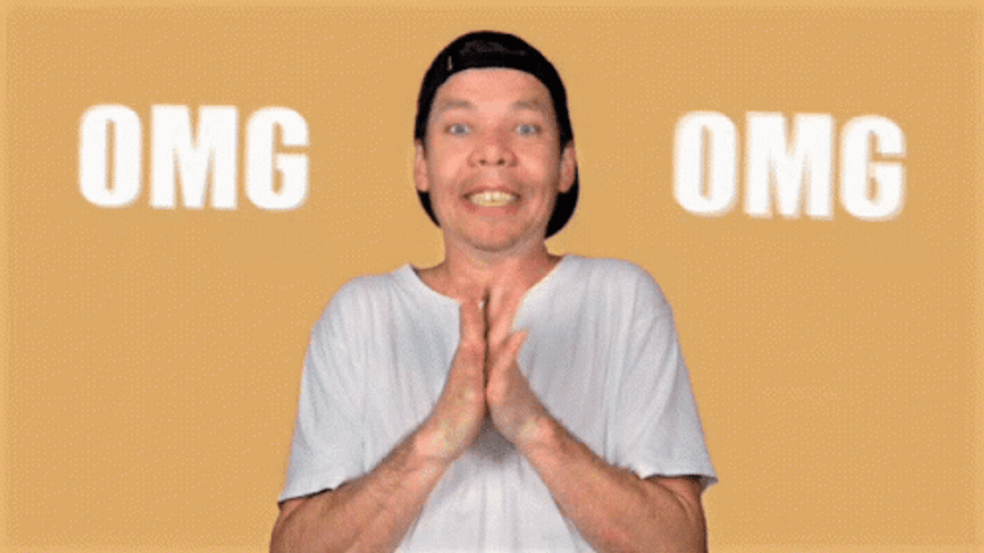 Omg While Clapping GIF