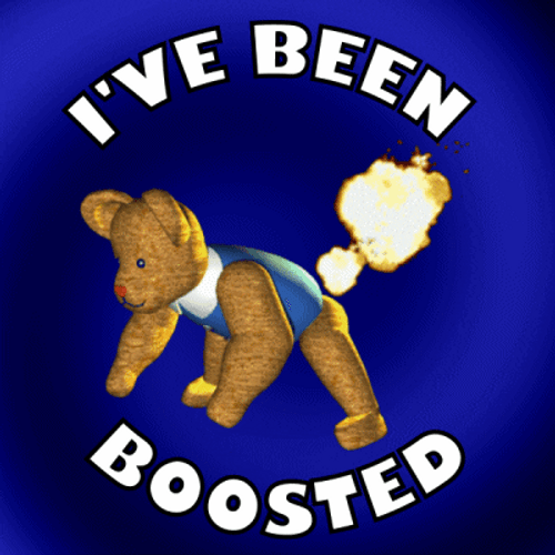 Omicron Variant Boosted Bear GIF