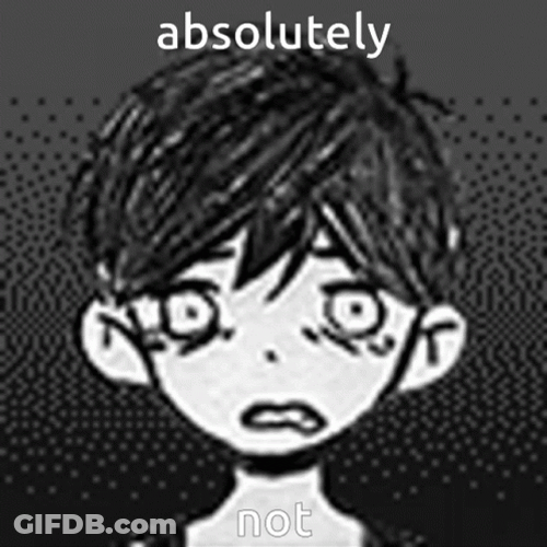 Omori  Art Absolutely Not GIF