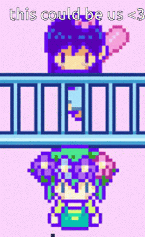 Omori Aubrey Killing Basil GIF