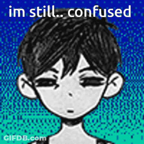 Omori Depressed Im So Confused GIF