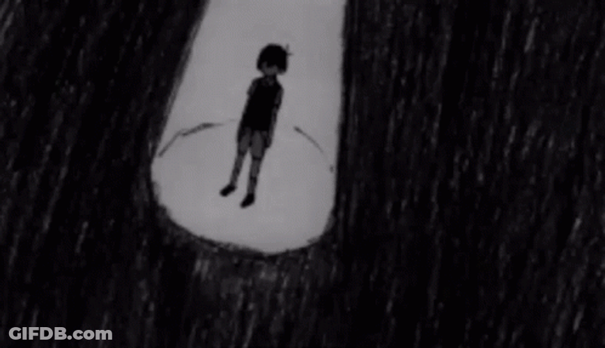 Omori Emotional Mental Breakdown GIF