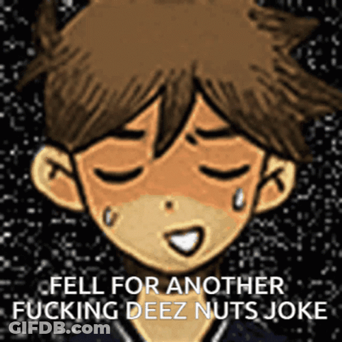 Omori Fell For Deez Nuts Jokes GIF