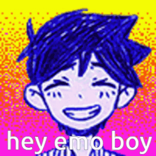 Omori Hey Emo Boy GIF