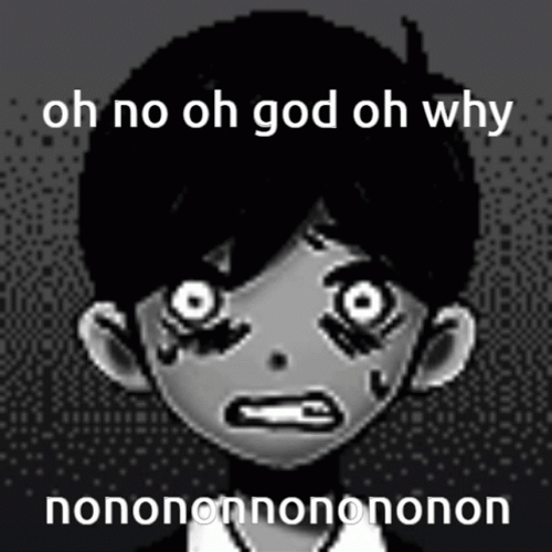 Omori Oh No GIF