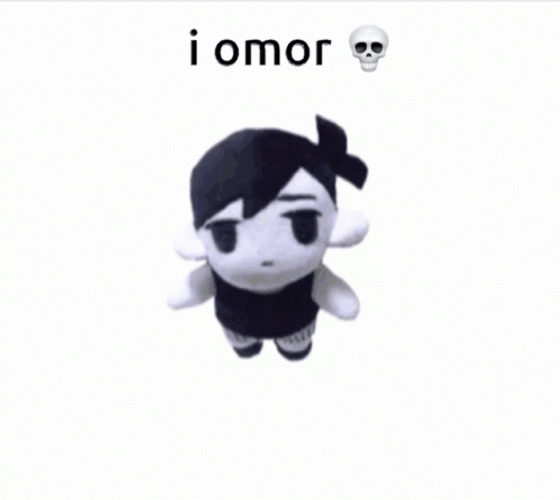 Omori Plushie GIF