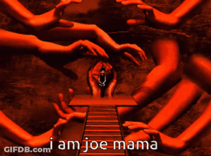 Omori Red Hands I Am Joe Mama GIF