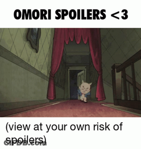 Omori Spoilers < 3 ( View At Your Own Risk Of Spoilers ) Cartoon GIF