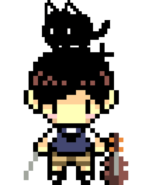 Omori Sunny Sprite GIF