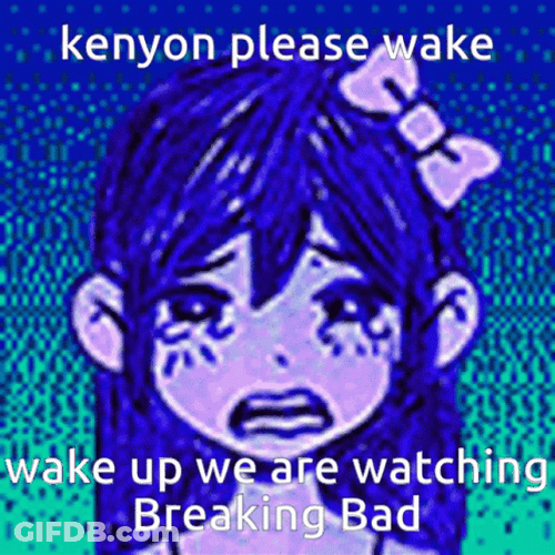 Omori Watching Breakin Bad GIF