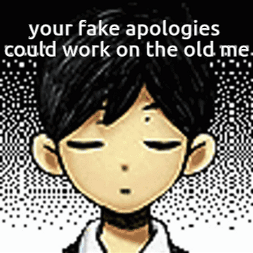 Omori Your Fake Apologies GIF