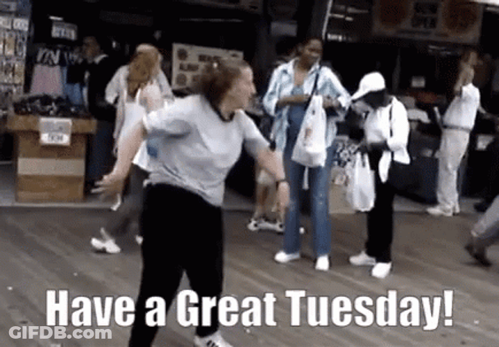 On A Tuesday Awkward Street Dancing GIF