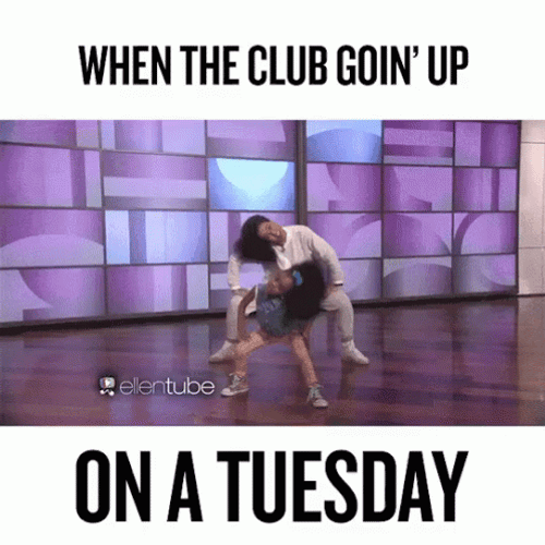 On A Tuesday Mother And Daughter Dancing GIF