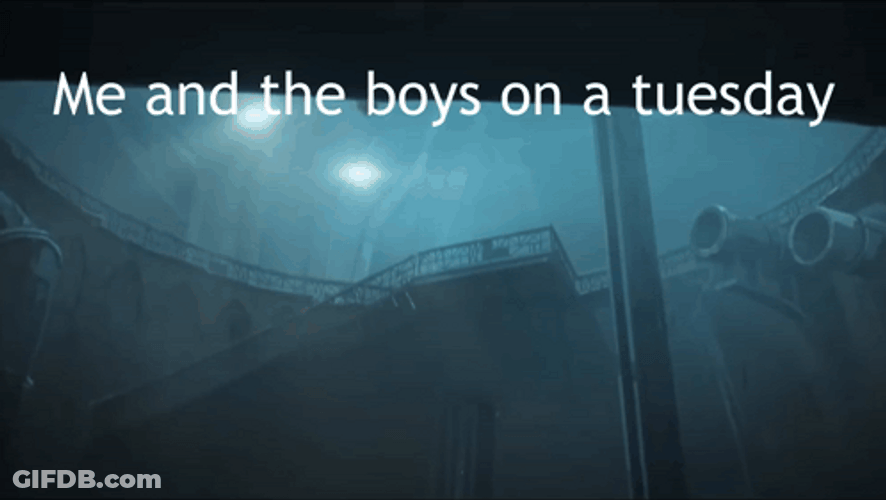 On A Tuesday People Falling From Sky GIF