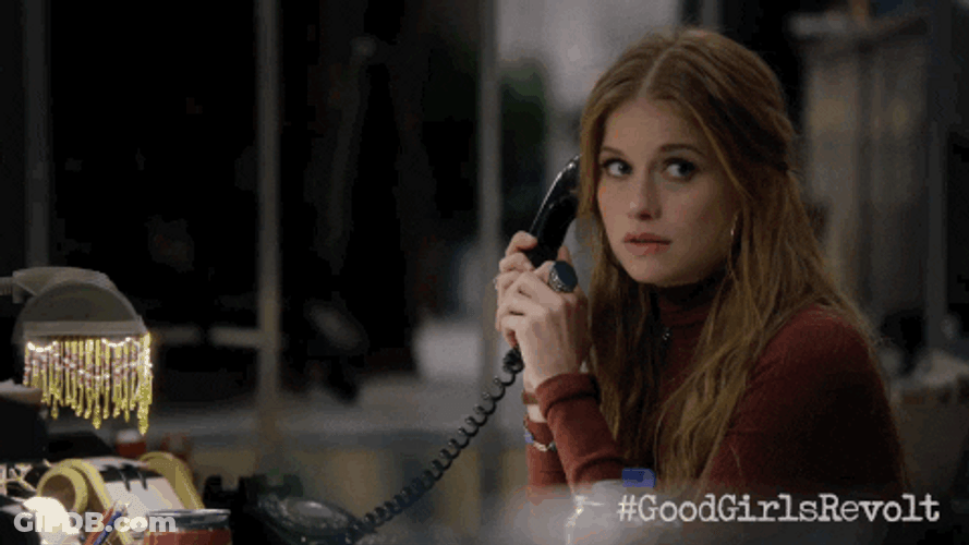 On Hold Good Girls Revolt Patti Robinson GIF