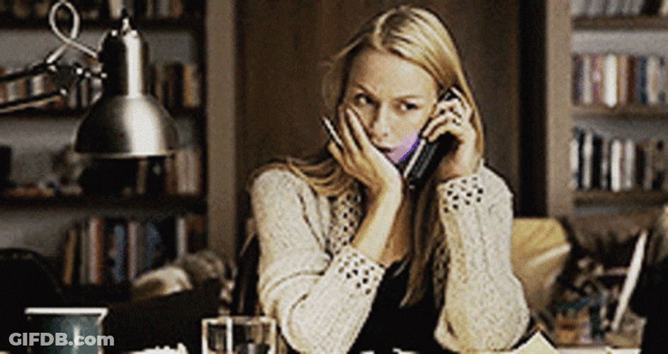 On Hold Naomi Watts Waiting GIF