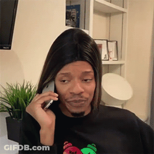 On Hold Tony Talks Waiting GIF