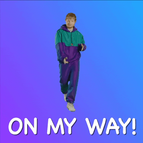 On My Way Singer Ed Sheeran GIF