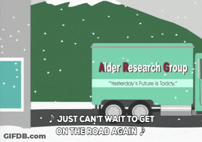 On The Road Again Truck Backing Up GIF