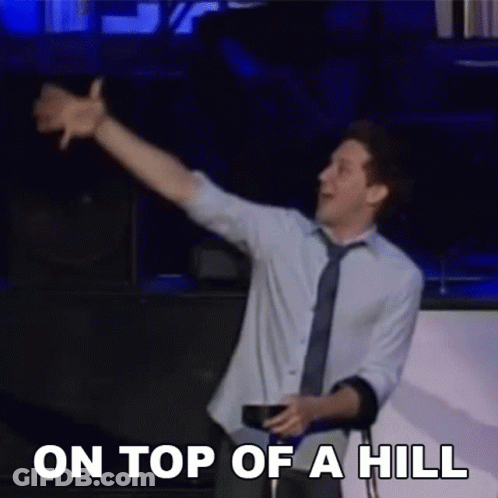 On Top Of A Hill Josh Sundquist GIF
