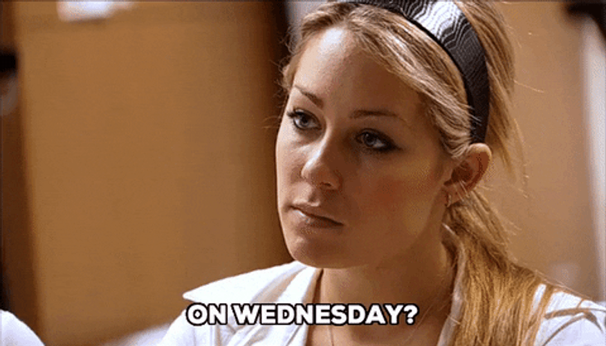 On Wednesday Lauren Conrad GIF