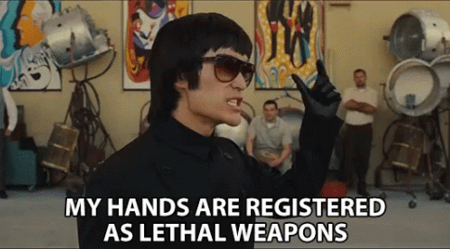 Once Upon A Time In Hollywood Bruce Lee GIF
