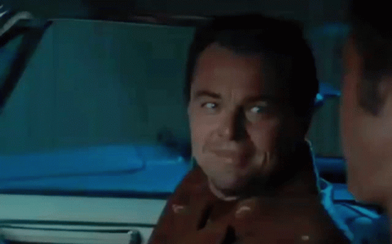 Once Upon A Time In Hollywood Leonardo Sunglasses GIF