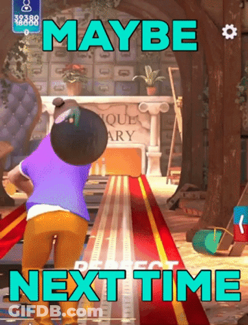 One Bowling Pin Remains GIF