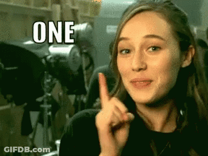One Day Alycia Debnam-Carey GIF