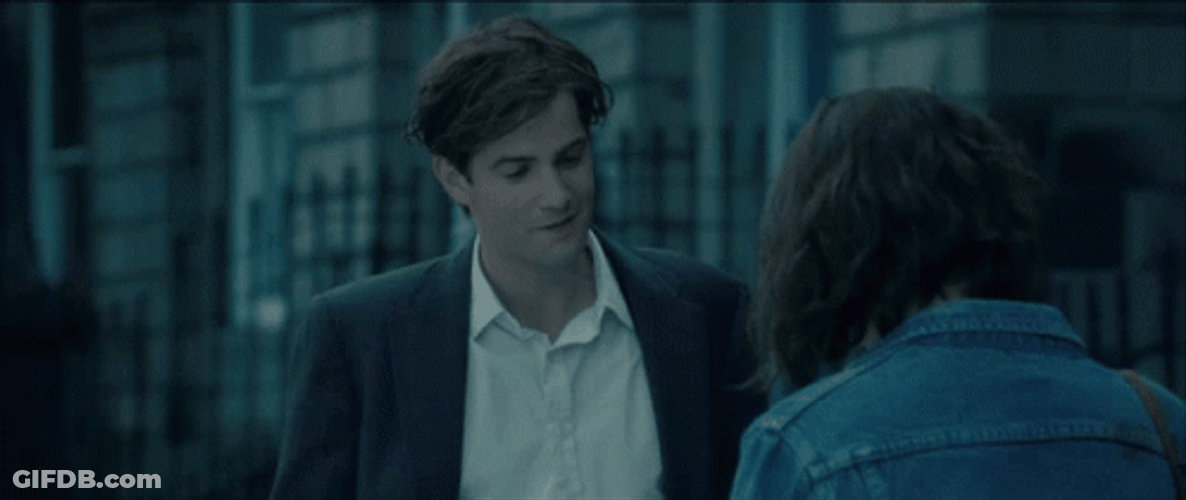 One Day Anne Hathaway And Jim Sturgees Talking GIF