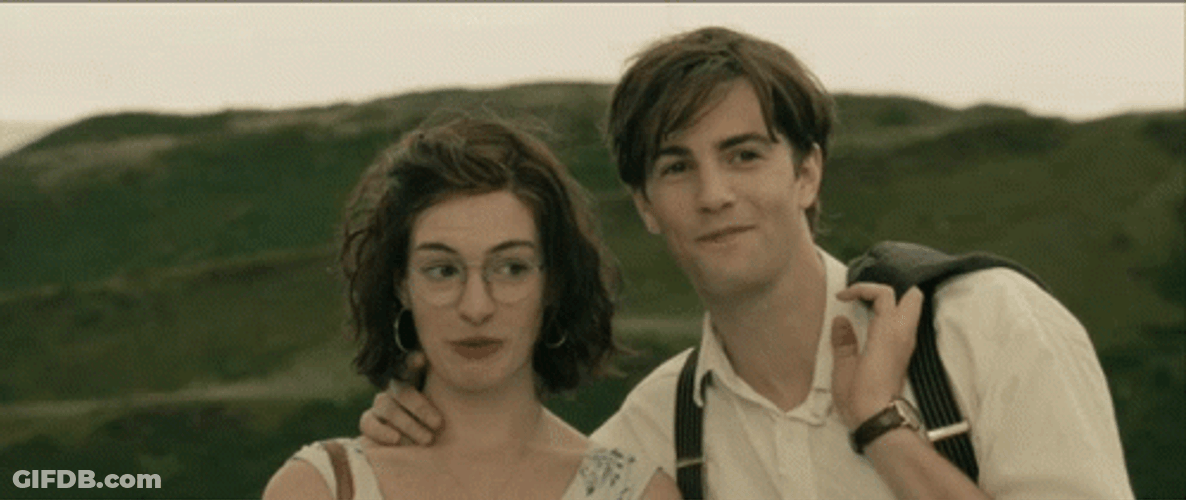 One Day Anne Hathaway And Jim Sturgess GIF