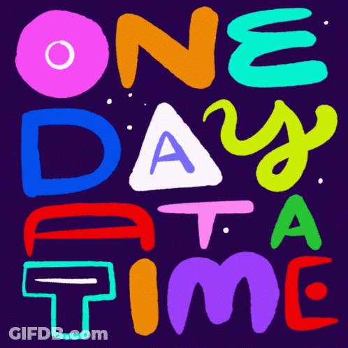 One Day At A Time Poster GIF