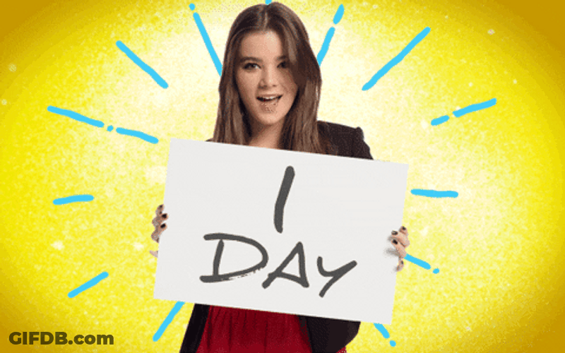 One Day Hailee Steinfeld GIF