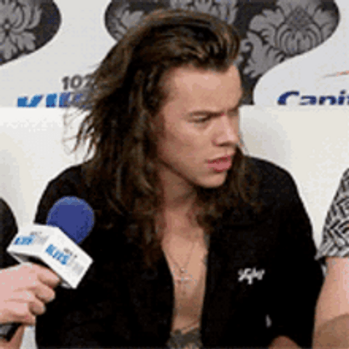One Direction Harry Styles Confused GIF