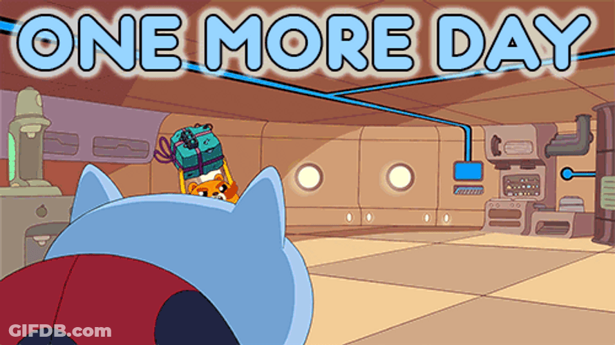 One More Day Final Countdown GIF