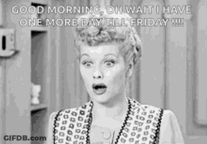 One More Day Shocked Reaction Lucille Ball GIF