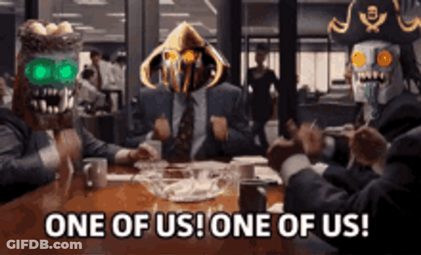 One Of Us Scary Golems Meme GIF