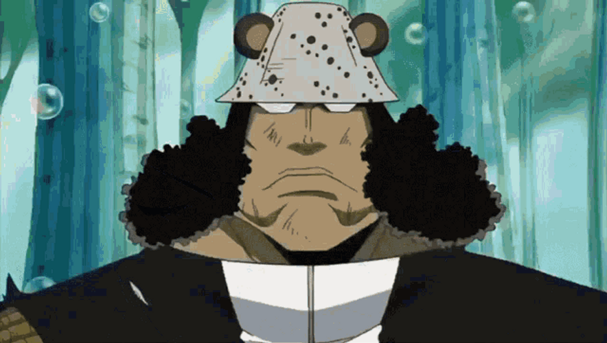 One Piece Bartholomew Kuma GIF