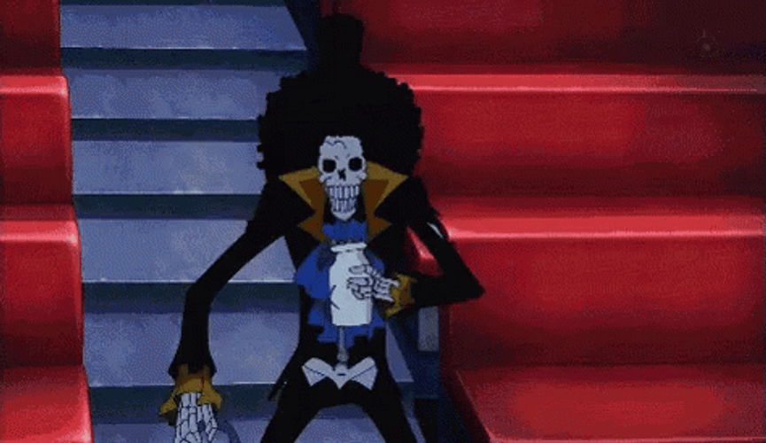 One Piece Brook GIF