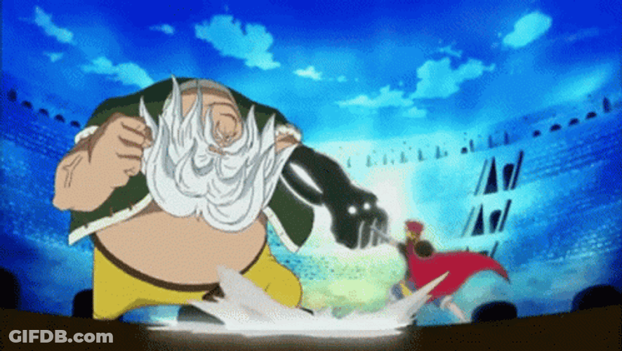 One Piece Chinjao Luffy Haki GIF