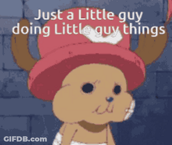 One Piece Chopper Cute Chewing GIF