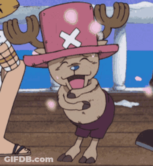 One Piece Chopper Cute Dancing Happy GIF